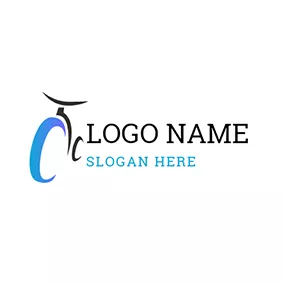 Bike Logo Abstract Gradient Ramp Bike Icon logo design