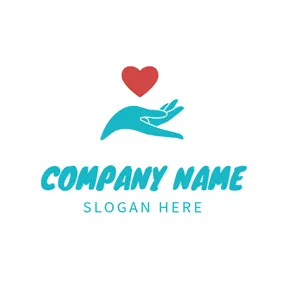 heart and care medical logo
