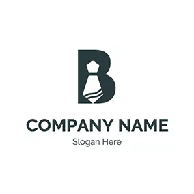 Letter Logo Letter B Tie Boss logo design